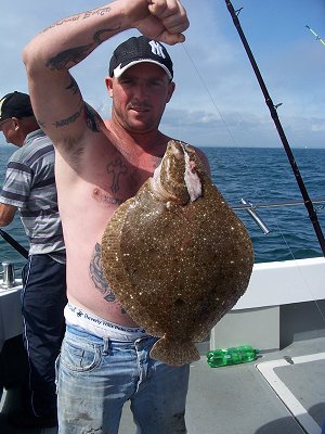 sea fishing in Poole brill